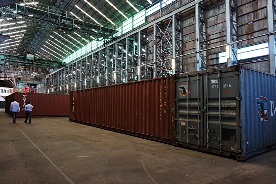 Icarus Container, 2018 by Yukinori Yanagi at 21st Biennale of Sydney. Photo: HeapsArt