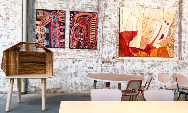 20180718.HeapsArt.NAIDOC art exhibition 'KUNGKA KUNPU / Strong Women' at Koskela