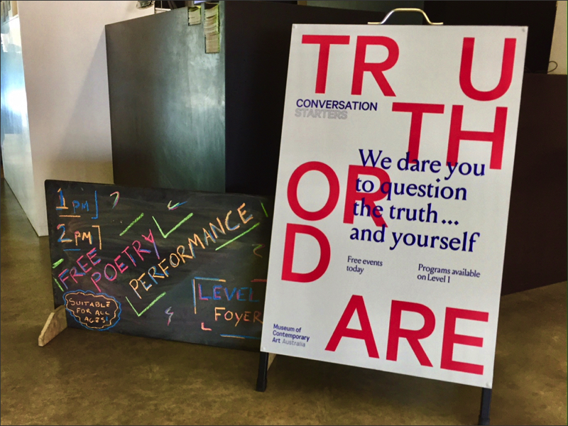 20180916.HeapsArt at Museum of Contemporary Art Australia